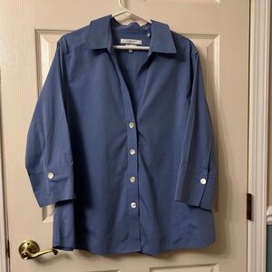 Foxcroft No-iron Button Down Shirt, size 18W